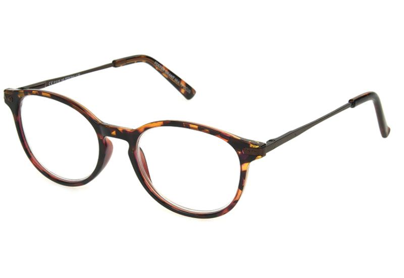 Multi Focus Reading Glasses Brown