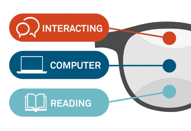 Multi Focus Reading Glasses