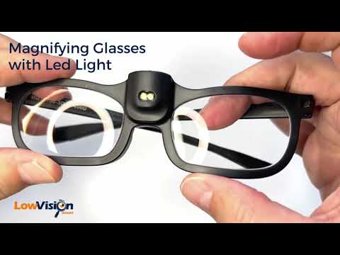 Magnifying Glasses LED illumination for Low Vision Miami