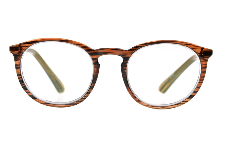 Multi Focus Reading Glasses Brown