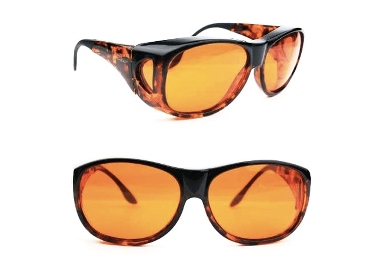 Eschenbach Solar Shield Sunglasses - Polycarbonate Sunglasses for Men and  Women Orange Filtered UV Protection Sunglasses