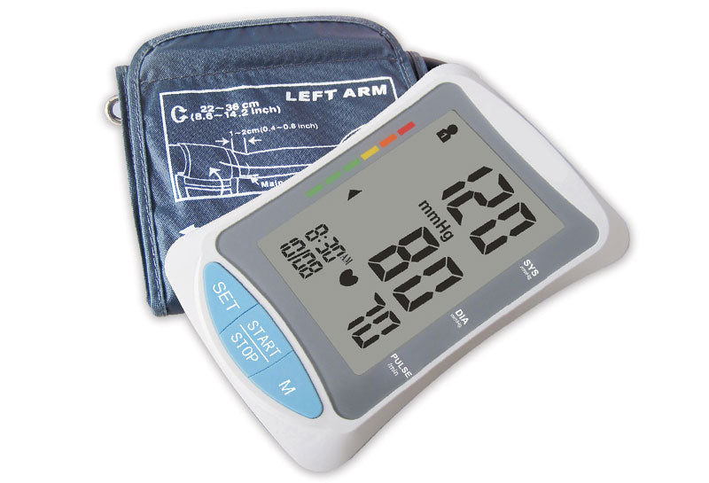 LotFancy Upper Arm Blood Pressure Monitor with Medium Cuff and AC