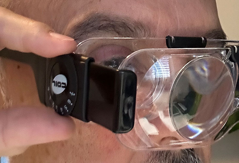 2X COIL TV Magnifying Binocular Glasses