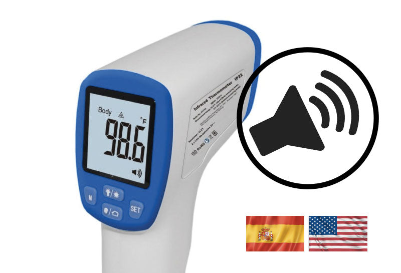 Talking Digital Thermometer- English and Spanish Voice